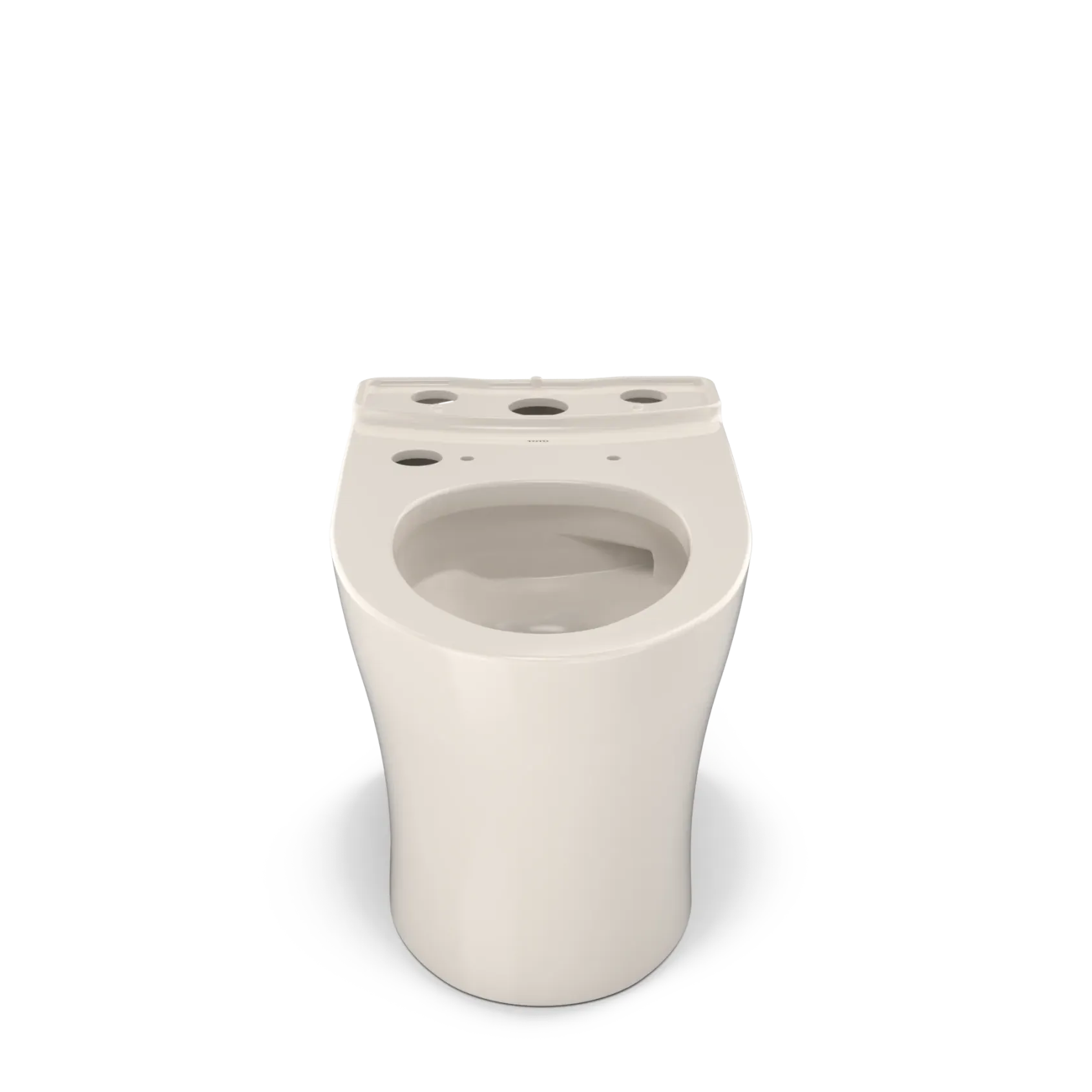TOTO Aquia IV Elongated Universal Height Skirted Toilet Bowl with CEFIONTECT, WASHLET+ Ready, Sedona Beige, Vitreous China, CT446CEFGNT40#12