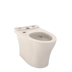 TOTO Aquia IV Elongated Universal Height Skirted Toilet Bowl with CEFIONTECT, WASHLET+ Ready, Sedona Beige, Vitreous China, CT446CEFGNT40#12