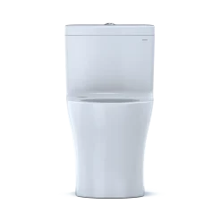 TOTO Aquia IV One-Piece Elongated Dual Flush 1.28 and 0.9 GPF WASHLET+ and Auto Flush Ready Toilet with CEFIONTECT, Cotton White, Vitreous China, CST646CEMFGNAT40#01