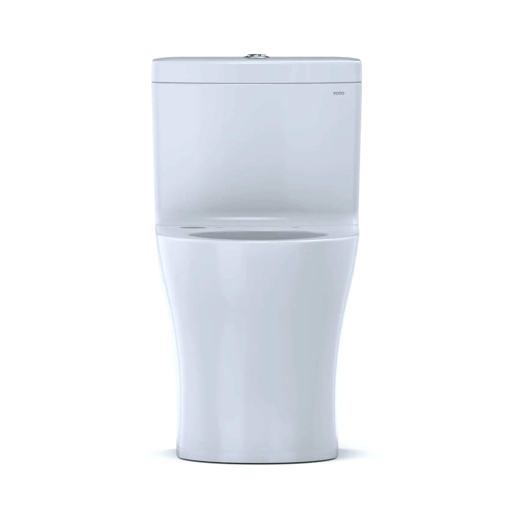 TOTO Aquia IV One-Piece Elongated Dual Flush 1.28 and 0.9 GPF WASHLET+ and Auto Flush Ready Toilet with CEFIONTECT, Cotton White, Vitreous China, CST646CEMFGNAT40#01