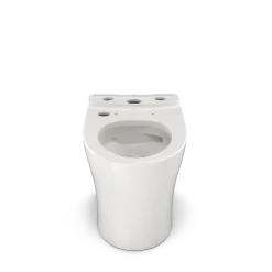 TOTO Aquia IV WASHLET+ Elongated Skirted Toilet Bowl with CEFIONTECT, Colonial White, Vitreous China, CT446CEGNT40#11