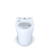 TOTO Aquia IV WASHLET+ Elongated Skirted Toilet Bowl with CEFIONTECT, Cotton White, Vitreous China, CT446CEGNT40#01