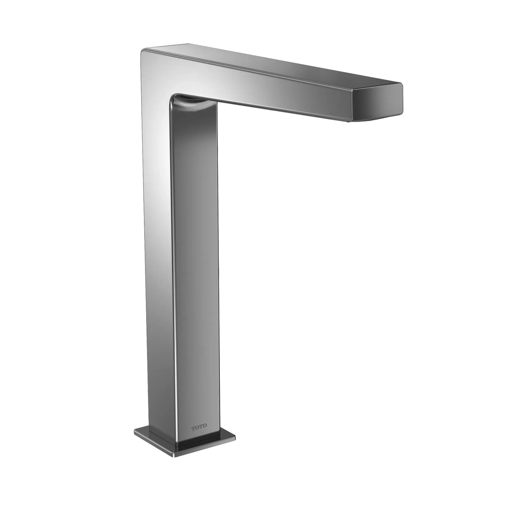 TOTO Axiom Vessel AC Powered 0.35 GPM Touchless Bathroom Faucet, 20 Second On-Demand Flow, Polished Chrome, Brass, T25T32A#CP