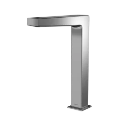 TOTO Axiom Vessel ECOPOWER 0.5 GPM Touchless Bathroom Faucet, 10 Second On-Demand Flow, Polished Chrome, Brass, T25T51E#CP