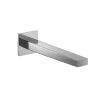 TOTO Axiom Wall-Mount AC Powered 0.5 GPM Touchless Bathroom Faucet, 10 Second On-Demand Flow, Polished Chrome, Brass, T25L51A#CP