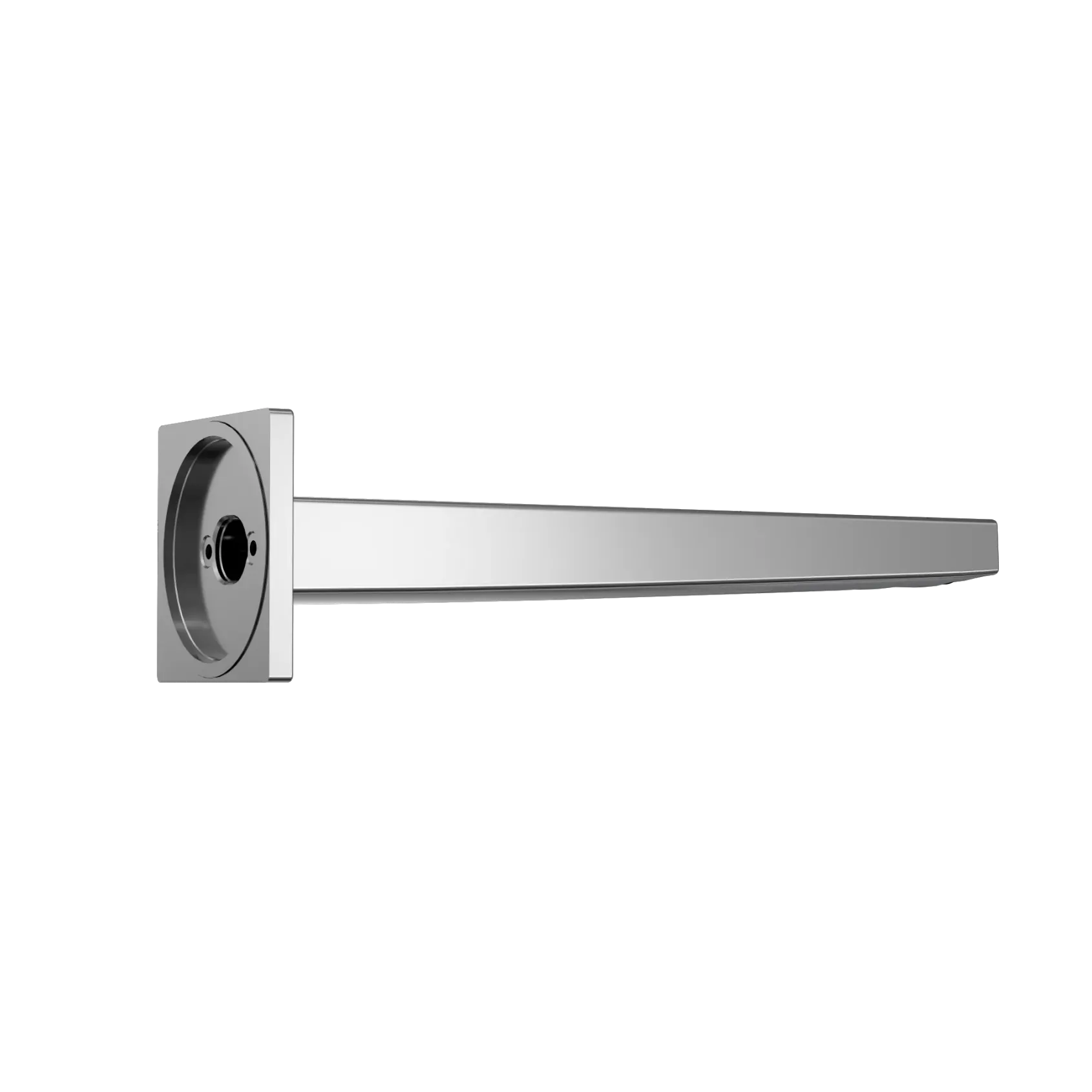 TOTO Axiom Wall-Mount AC Powered 0.5 GPM Touchless Bathroom Faucet, 10 Second On-Demand Flow, Polished Chrome, Brass, T25L51A#CP