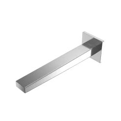 TOTO Axiom Wall-Mount AC Powered 0.5 GPM Touchless Bathroom Faucet, 10 Second On-Demand Flow, Polished Chrome, Brass, T25L51A#CP