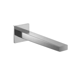 TOTO Axiom Wall-Mount ECOPOWER 0.5 GPM Touchless Bathroom Faucet, 10 Second On-Demand Flow, Polished Chrome, Brass, T25L51E#CP