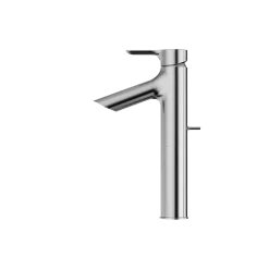 TOTO Brass, TLS01304U#CP LB Series 1.2 GPM Single Handle Bathroom Faucet for Semi-Vessel Sink with Drain Assembly, Polished Chrome