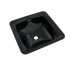 TOTO Connelly Square Undermount Bathroom Sink, Ebony, Vitreous China, LT491#51
