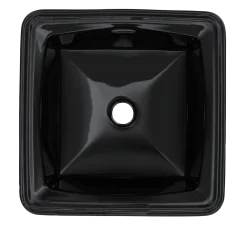 TOTO Connelly Square Undermount Bathroom Sink, Ebony, Vitreous China, LT491#51