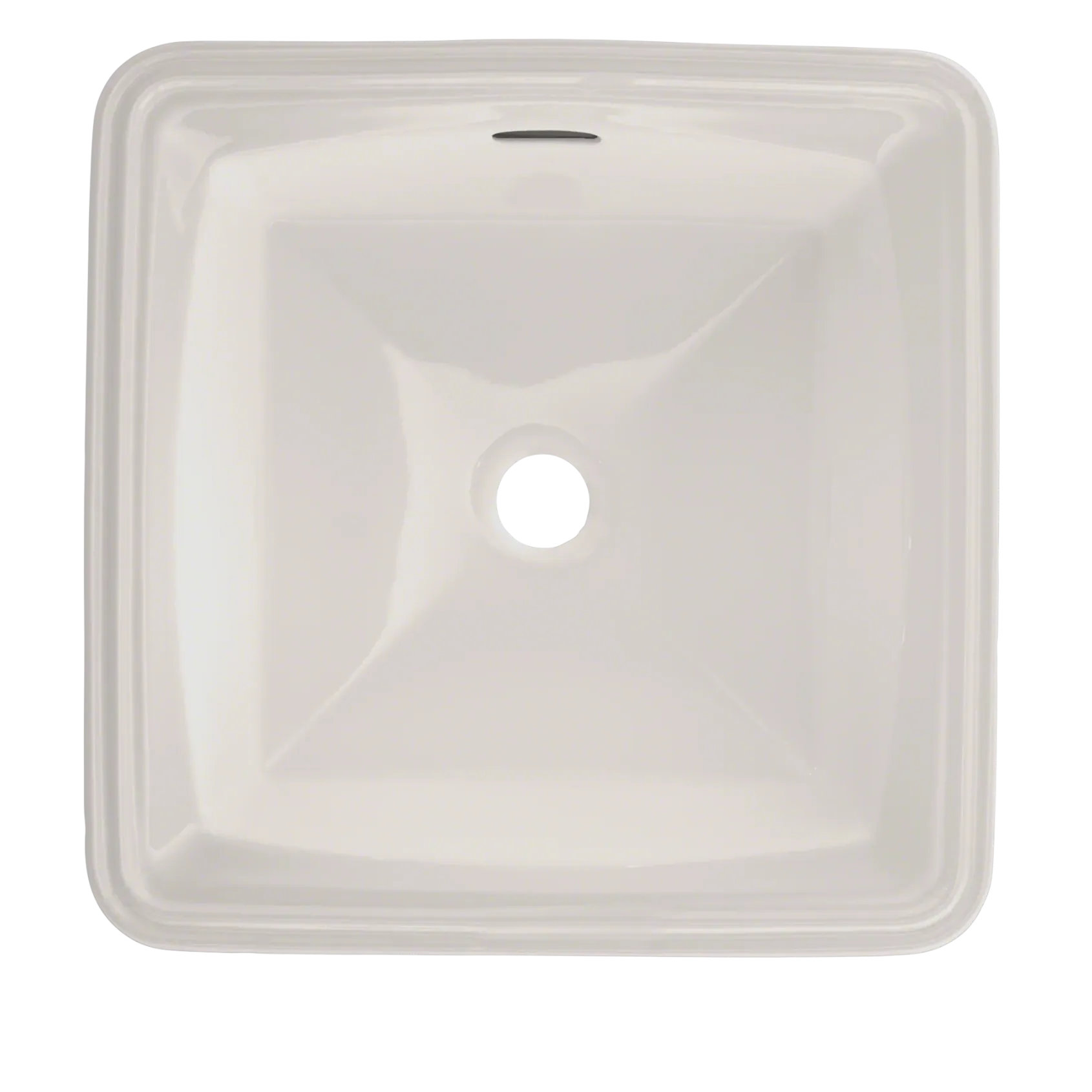 TOTO Connelly Square Undermount Bathroom Sink with CEFIONTECT, Colonial White, Vitreous China, LT491G#11