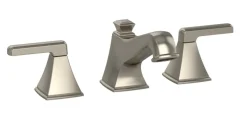 TOTO Connelly Two Handle Widespread 1.5 GPM Bathroom Sink Faucet, Brushed Nickel, Brass, TL221DD#BN