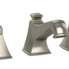 TOTO Connelly Two Handle Widespread 1.2 GPM Bathroom Sink Faucet, Brushed Nickel, Brass, TL221DD12#BN