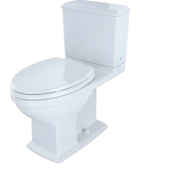 TOTO Connelly Two-Piece Elongated Dual-Max, Dual Flush 1.28 and 0.9 GPF Universal Height Toilet, Ebony, Vitreous China, CST494CEMF#51