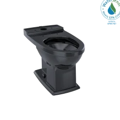 TOTO Connelly Universal Height Elongated Toilet Bowl, Ebony, Vitreous China, CT494CEF#51