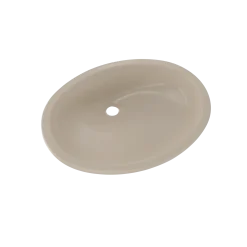 TOTO Dantesca Oval Undermount Bathroom Sink with CEFIONTECT, Bone, Vitreous China, LT597G#03