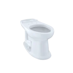 TOTO Dartmouth and WhitneyUniversal Height Elongated Toilet Bowl, Cotton White, Vitreous China, C754EF#01