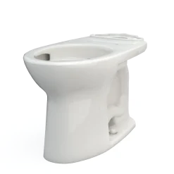 TOTO Drake Elongated TORNADO FLUSH Toilet Bowl with CEFIONTECT, Colonial White, Vitreous China, C776CEG#11