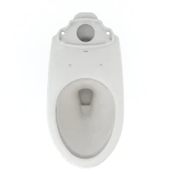 TOTO Drake Elongated TORNADO FLUSH Toilet Bowl with CEFIONTECT, Colonial White, Vitreous China, C776CEG#11