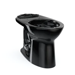 TOTO Drake Elongated TORNADO FLUSH Toilet Bowl, Ebony, Vitreous China, C776CE#51