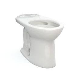 TOTO Drake Elongated Universal Height TORNADO FLUSH Toilet Bowl with CEFIONTECT, Colonial White, Vitreous China, C776CEFG#11