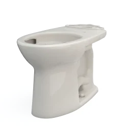 TOTO Drake Elongated Universal Height TORNADO FLUSH Toilet Bowl with CEFIONTECT, Sedona Beige, Vitreous China, C776CEFG#12