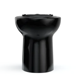 TOTO Drake Elongated Universal Height Universal Height TORNADO FLUSH Toilet Bowl, Ebony, Vitreous China, C776CEF#51