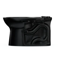 TOTO Drake Elongated Universal Height Universal Height TORNADO FLUSH Toilet Bowl, Ebony, Vitreous China, C776CEF#51