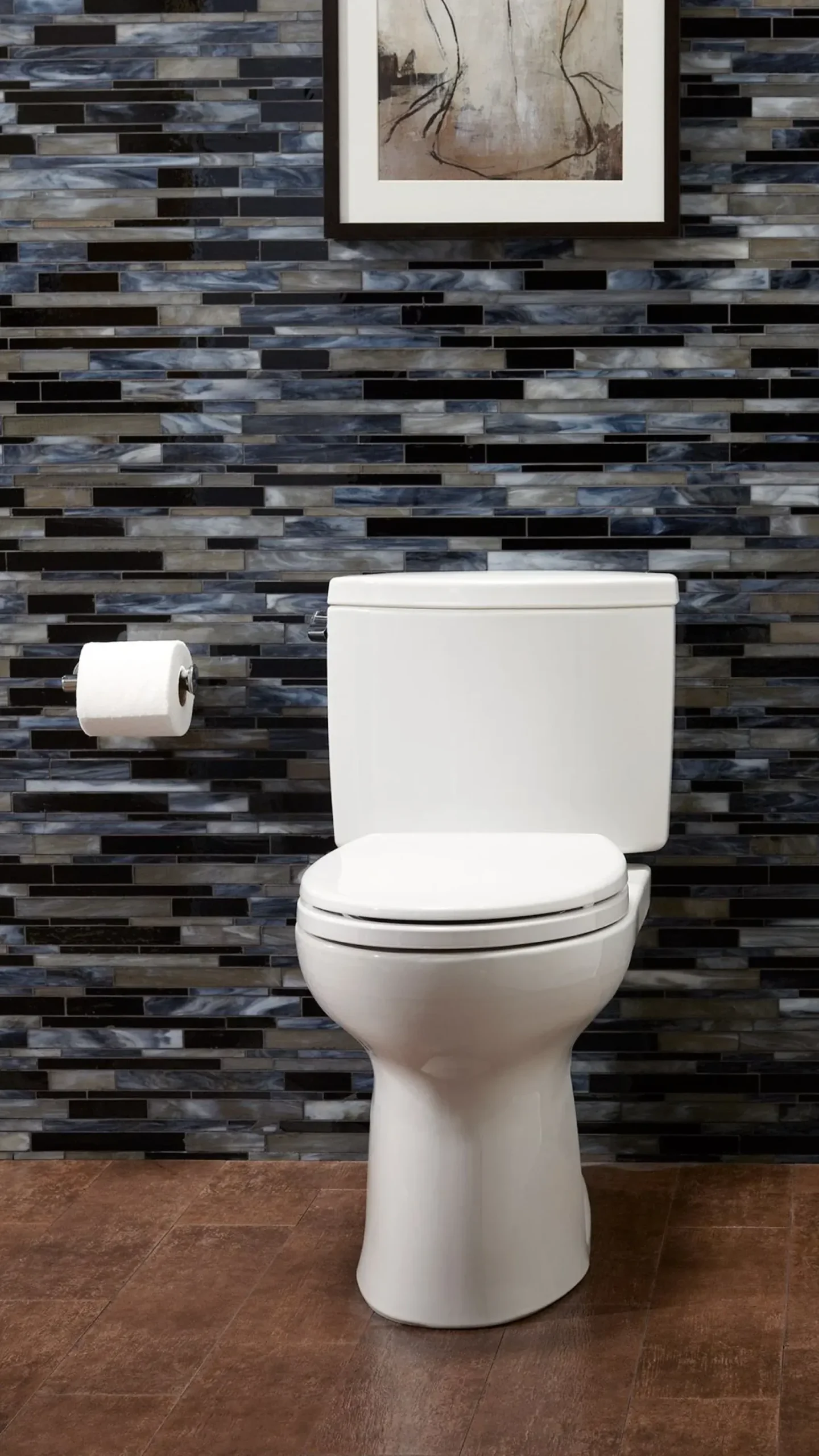 TOTO Drake II 1G Two-Piece Round 1.0 GPF Universal Height Toilet, Ebony, Vitreous China, CST453CUF#51