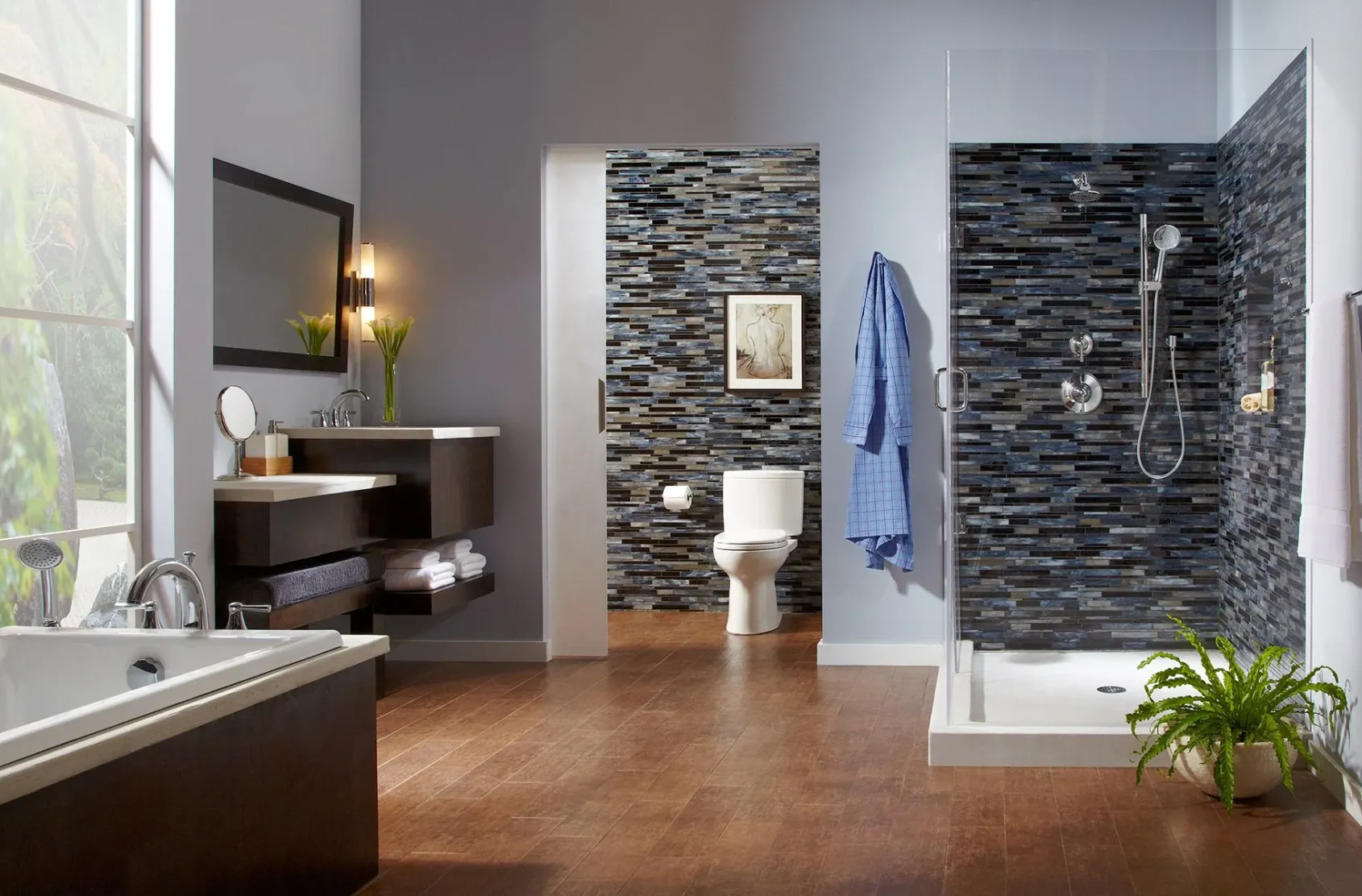 TOTO Drake II 1G Two-Piece Round 1.0 GPF Universal Height Toilet, Ebony, Vitreous China, CST453CUF#51