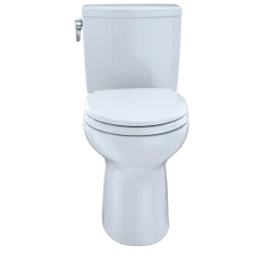 TOTO Drake II 1G Two-Piece Round 1.0 GPF Universal Height Toilet with CEFIONTECT, Bone, Vitreous China, CST453CUFG#03