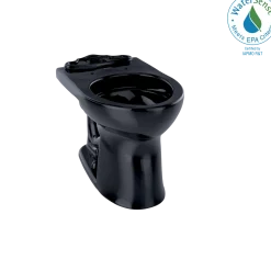 TOTO Drake II Universal Height Round Toilet Bowl, Ebony, Vitreous China, C453CUF#51