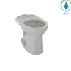 TOTO Drake II Universal Height Round Toilet Bowl with CEFIONTECT, Sedona Beige, Vitreous China, C453CUFG#12