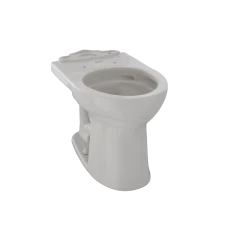 TOTO Drake II Universal Height Round Toilet Bowl with CEFIONTECT, Sedona Beige, Vitreous China, C453CUFG#12