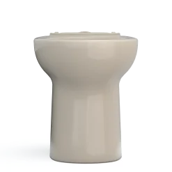 TOTO Drake Round TORNADO FLUSH Toilet Bowl with CEFIONTECT, Bone, Vitreous China, C775CEFG#03
