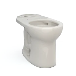 TOTO Drake Round TORNADO FLUSH Toilet Bowl with CEFIONTECT, Sedona Beige, Vitreous China, C775CEFG#12
