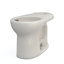 TOTO Drake Round TORNADO FLUSH Toilet Bowl with CEFIONTECT, Sedona Beige, Vitreous China, C775CEFG#12