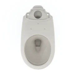 TOTO Drake Round TORNADO FLUSH Toilet Bowl with CEFIONTECT, Sedona Beige, Vitreous China, C775CEFG#12