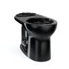 TOTO Drake Round TORNADO FLUSH Toilet Bowl, Ebony, Vitreous China, C775CEF#51