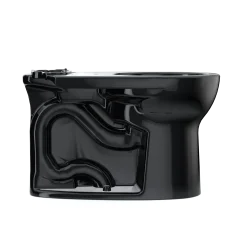TOTO Drake Round TORNADO FLUSH Toilet Bowl, Ebony, Vitreous China, C775CEF#51