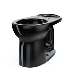 TOTO Drake Round TORNADO FLUSH Toilet Bowl, Ebony, Vitreous China, C775CEF#51