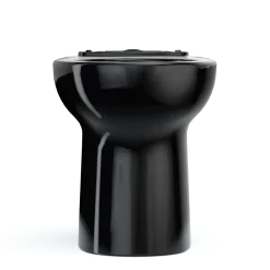 TOTO Drake Round TORNADO FLUSH Toilet Bowl, Ebony, Vitreous China, C775CEF#51