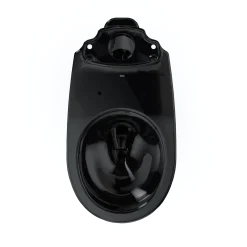 TOTO Drake Round TORNADO FLUSH Toilet Bowl, Ebony, Vitreous China, C775CEF#51
