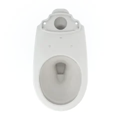 TOTO Drake Round TORNADO FLUSH Toilet Bowl with CEFIONTECT, Colonial White, Vitreous China, C775CEFG#11