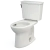 TOTO Drake Transitional Two-Piece Elongated 1.28 GPF Universal Height TORNADO FLUSH Toilet with CEFIONTECT, Colonial White, Vitreous China, CST786CEFG#11