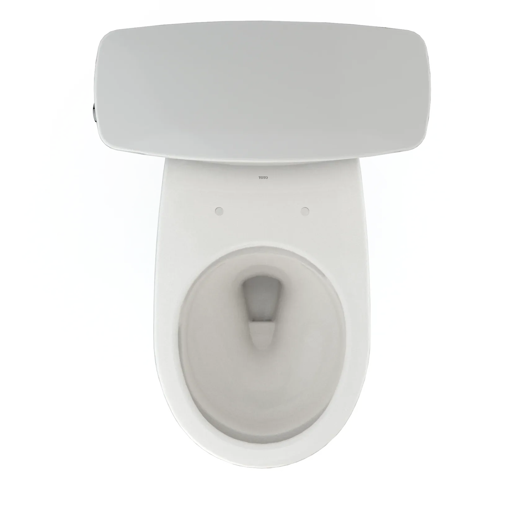 TOTO Drake Transitional Two-Piece Round 1.28 GPF Universal Height TORNADO FLUSH Toilet with CEFIONTECT, Colonial White, Vitreous China, CST785CEFG#11