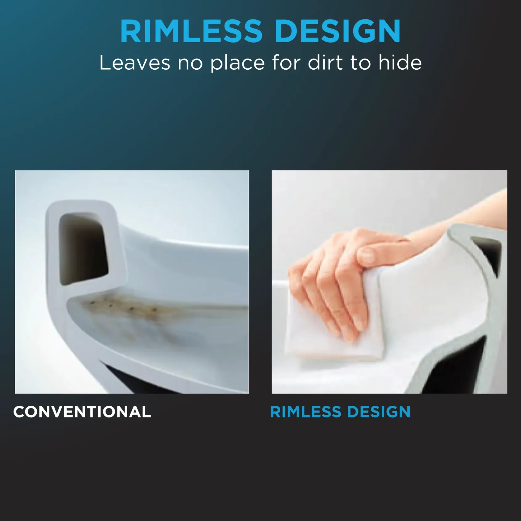 TOTO Drake Two-Piece Elongated 1.28 GPF Universal Height TORNADO FLUSH Toilet with CEFIONTECT and Right-Hand Trip Lever, Cotton White, Vitreous China, CST776CEFRG#01