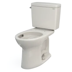 TOTO Drake Two-Piece Elongated 1.28 GPF TORNADO FLUSH Toilet with CEFIONTECT, Sedona Beige, Vitreous China, CST776CEG#12