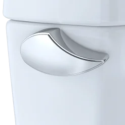 TOTO Drake Two-Piece Elongated 1.28 GPF TORNADO FLUSH Toilet, Ebony, Vitreous China, CST776CE#51